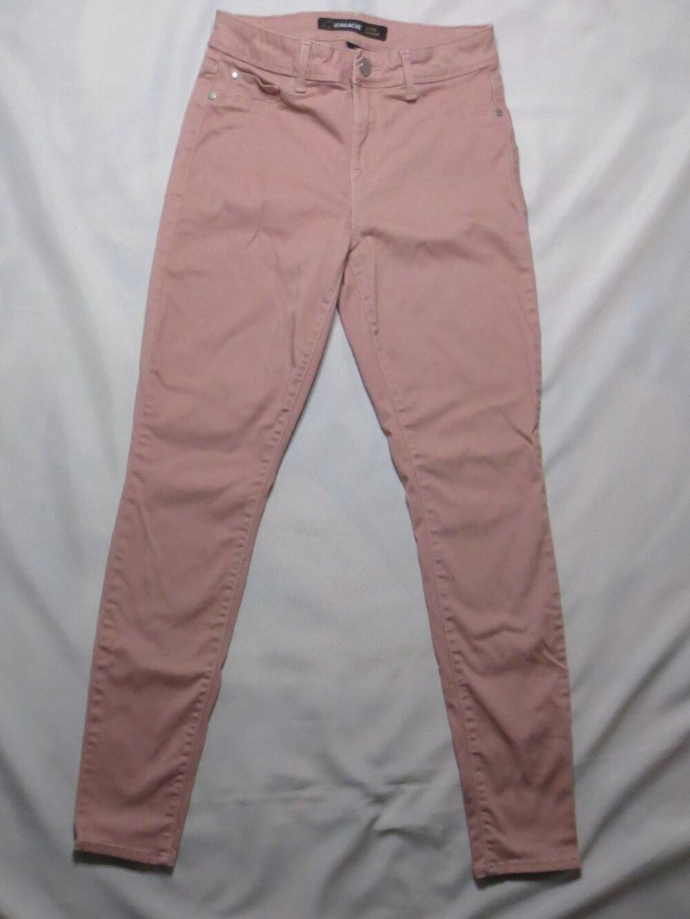 JORDACHE womens PANTS pink JEANS stretch SUPER SKINNY SIZE 6